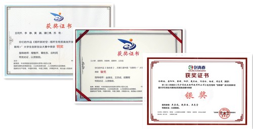 学生获奖证书 学生获奖证书