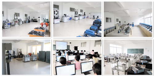 图4 :学院部分实验室展示 图4 :学院部分实验室展示