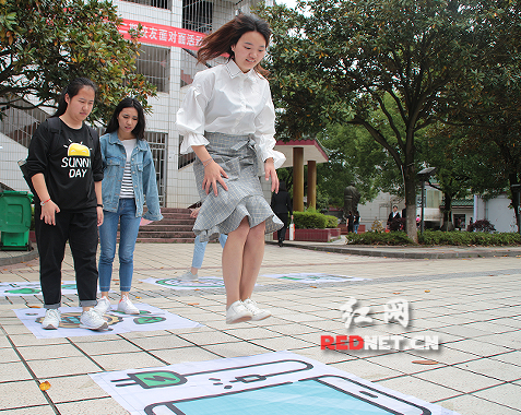 安博站官网登录入口_安博(中国):真人版“跳一跳”传递环保理念